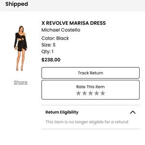 Michael costello marisa dress